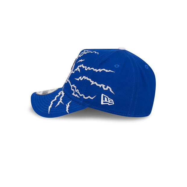 New Era 9Forty A-Frame NRL 2025 Electric Canterbury-Bankstown Bulldogs Royal Blue
