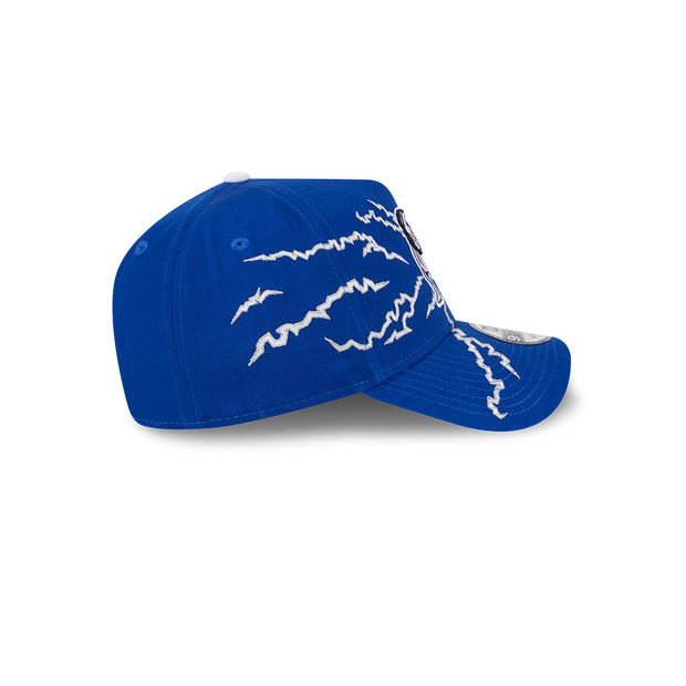 New Era 9Forty A-Frame NRL 2025 Electric Canterbury-Bankstown Bulldogs Royal Blue