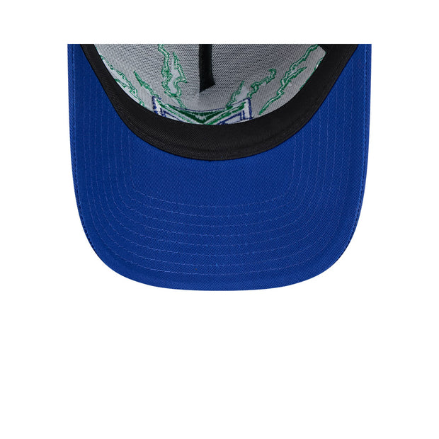 New Era 9Forty A-Frame NRL 2025 Electric New Zealand Warriors Royal Blue
