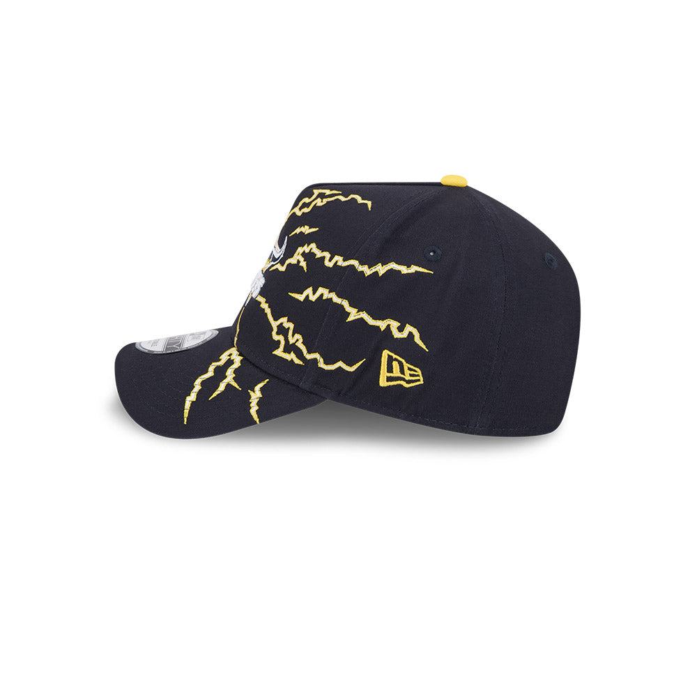 New Era 9Forty A-Frame NRL 2025 Electric North Queensland Cowboys Navy