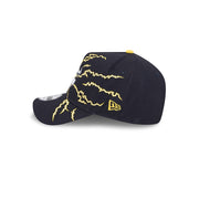 New Era 9Forty A-Frame NRL 2025 Electric North Queensland Cowboys Black