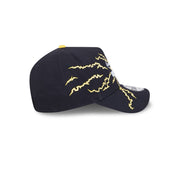 New Era 9Forty A-Frame NRL 2025 Electric North Queensland Cowboys Black