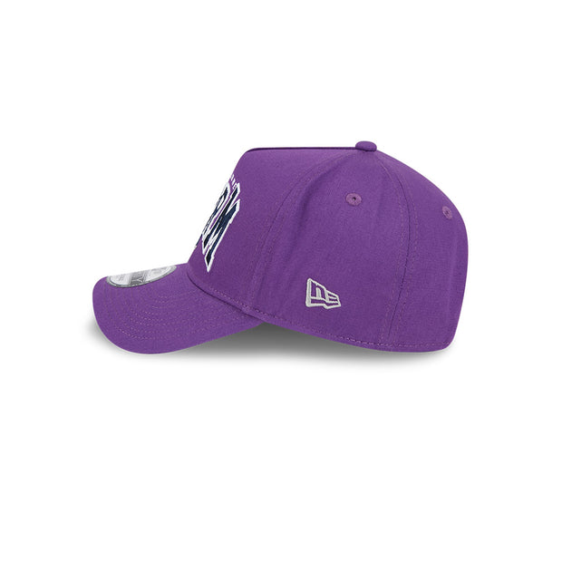 New Era 9Forty A-Frame NRL Team Arch Logo Melbourne Storm Purple