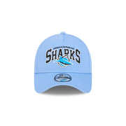 New Era 9Forty A-Frame NRL Team Arch Logo Cronulla-Sutherland Sharks Light Blue
