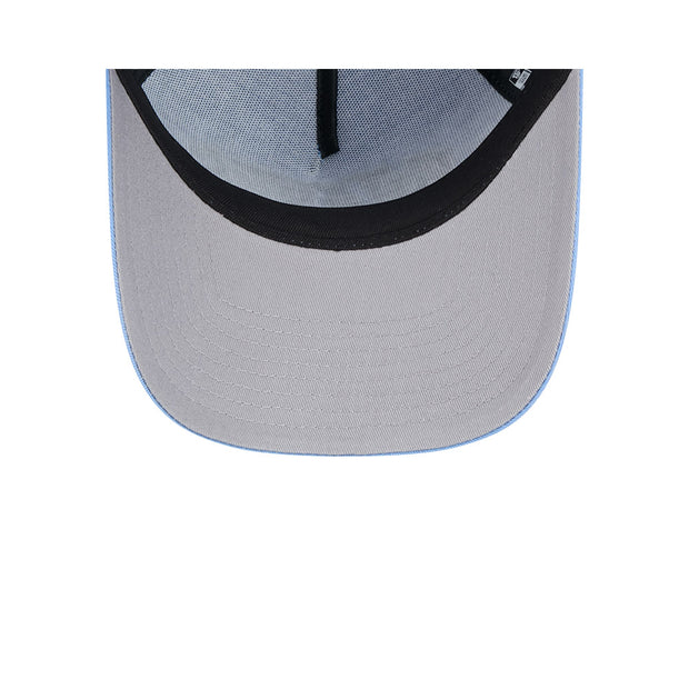 New Era 9Forty A-Frame NRL Team Arch Logo Cronulla-Sutherland Sharks Light Blue