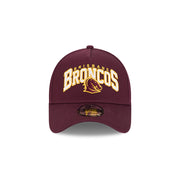 New Era 9Forty A-Frame NRL Team Arch Logo Brisbane Broncos Maroon