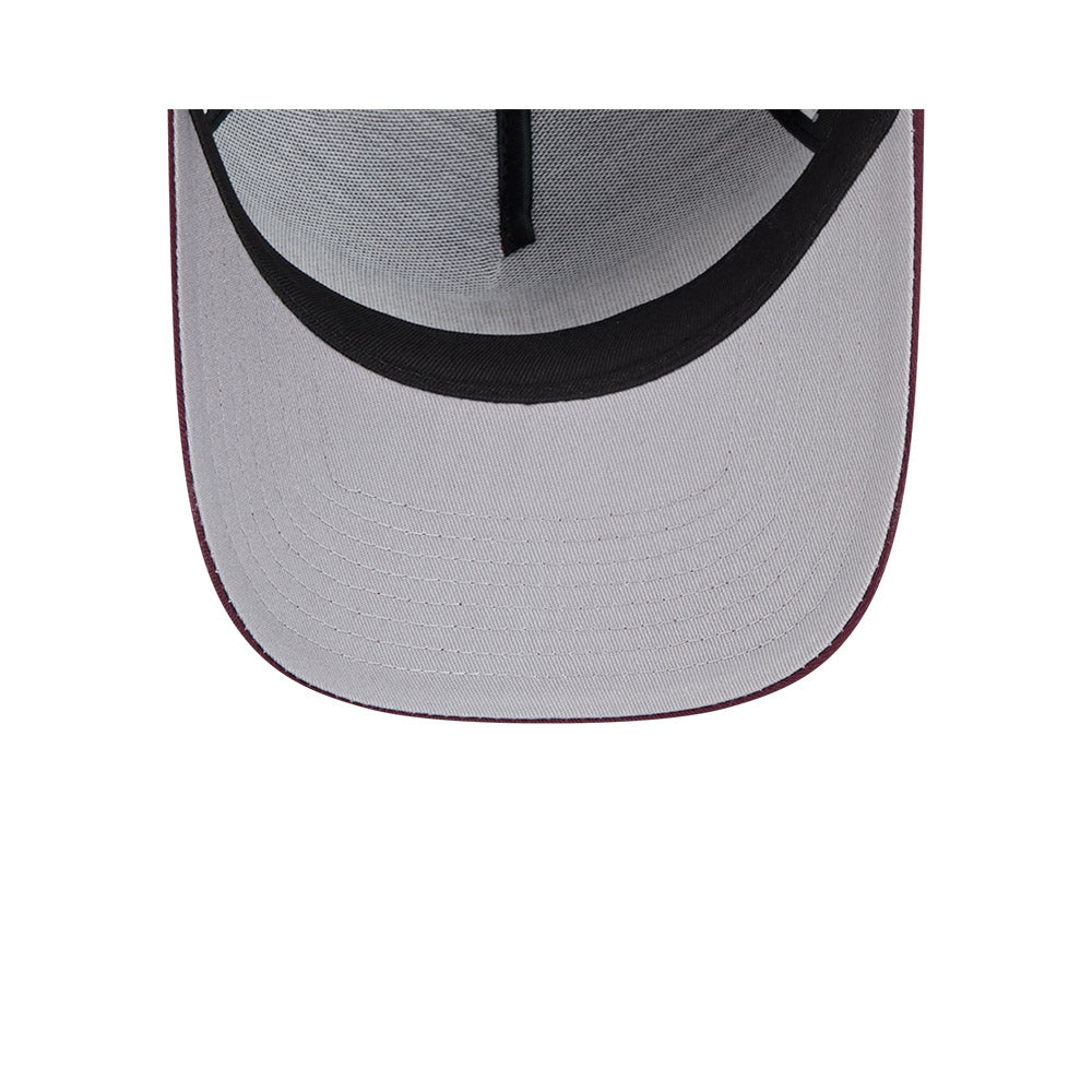 New Era 9Forty A-Frame NRL Team Arch Logo Brisbane Broncos Maroon