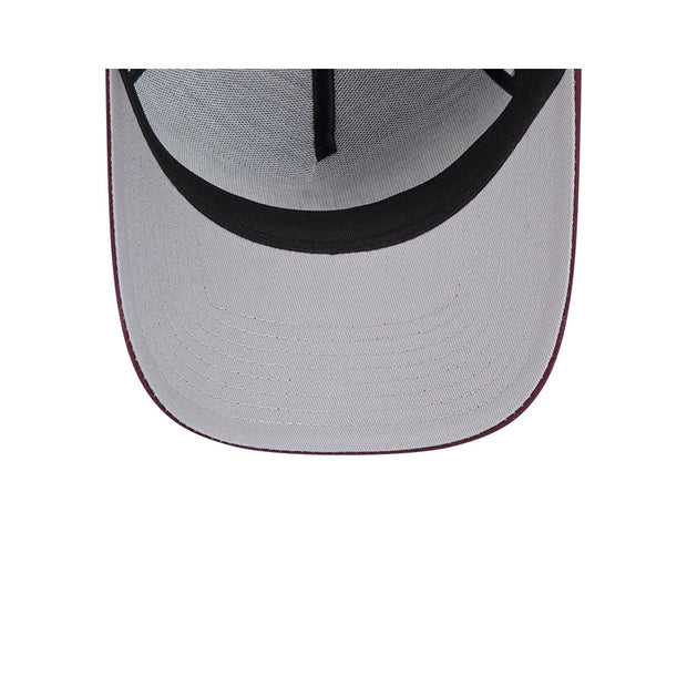 New Era 9Forty A-Frame NRL Team Arch Logo Brisbane Broncos Maroon