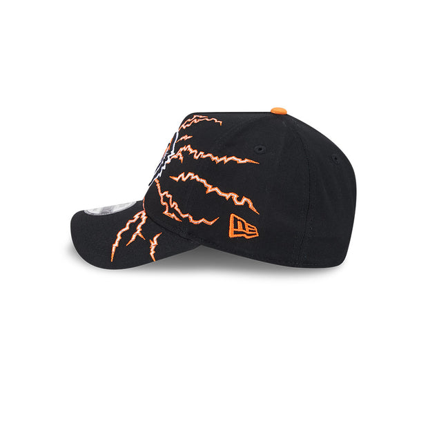 New Era 9Forty A-Frame NRL 2025 Electric Wests Tigers Black
