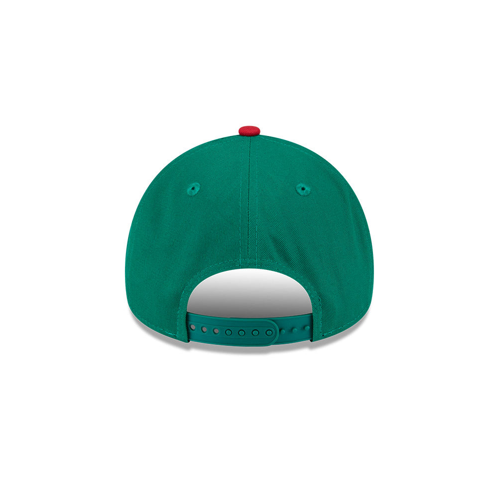 New Era 9Forty A-Frame NRL 2025 Electric South Sydney Rabbitohs Green