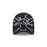 New Era 9Forty A-Frame NRL 2025 Electric Penrith Panthers Black