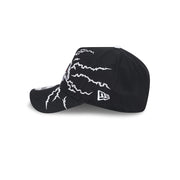 New Era 9Forty A-Frame NRL 2025 Electric Penrith Panthers Black