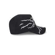 New Era 9Forty A-Frame NRL 2025 Electric Penrith Panthers Black