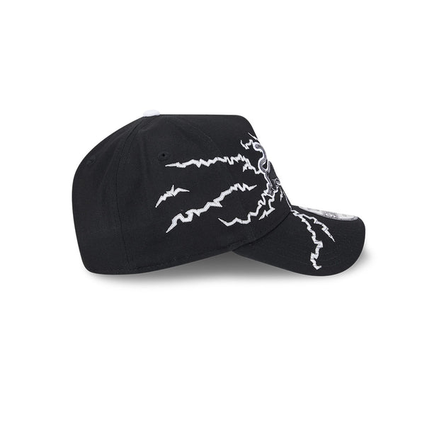 New Era 9Forty A-Frame NRL 2025 Electric Penrith Panthers Black