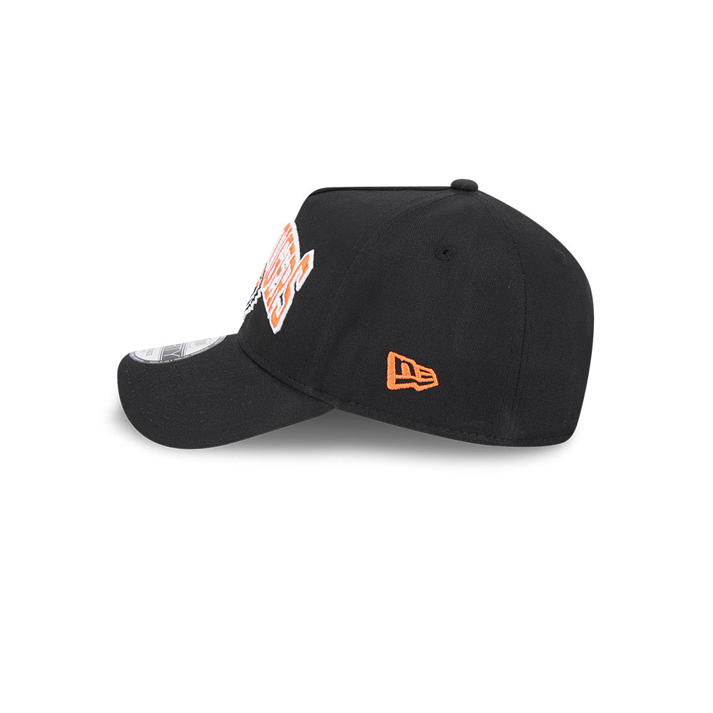 New Era 9Forty A-Frame NRL Team Arch Logo Wests Tigers Black
