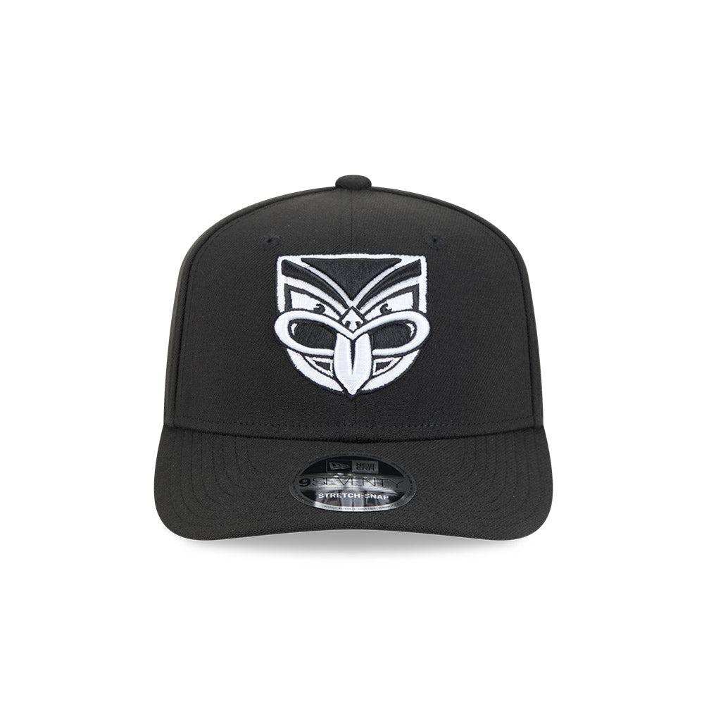 New Era 9Seventy NRL 2025 Black White Team New Zealand Warriors