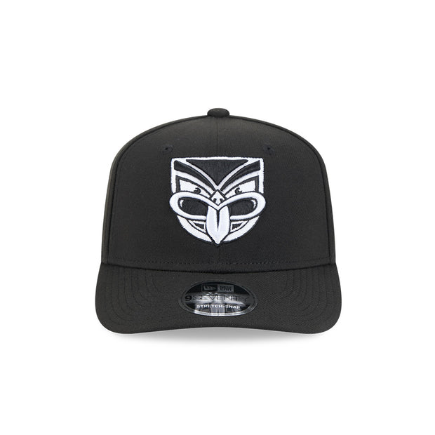 New Era 9Seventy NRL 2025 Black White Team New Zealand Warriors