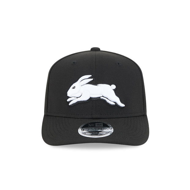 New Era 9Seventy NRL 2025 Black White Team South Sydney Rabbitohs
