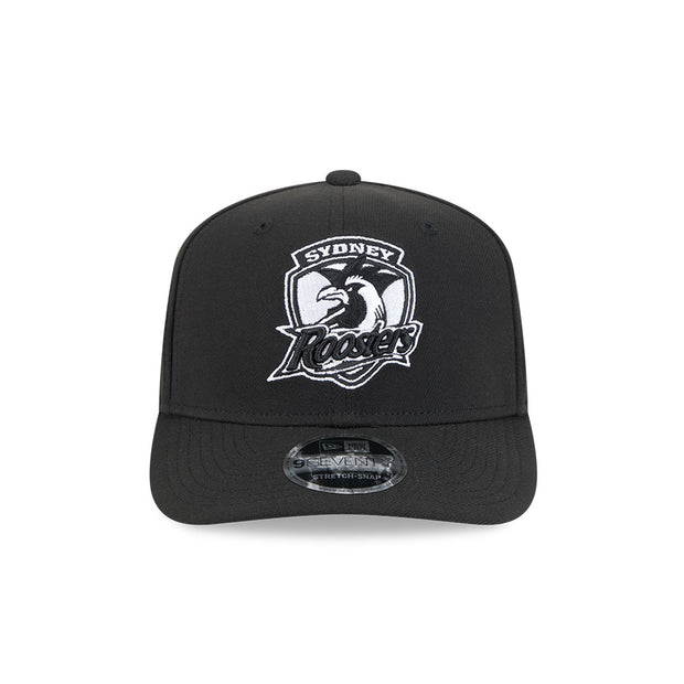 New Era 9Seventy NRL 2025 Black White Team Sydney Roosters