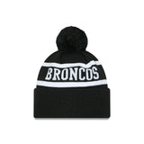 New Era Beanie NRL 2025 Black White Team Brisbane Broncos