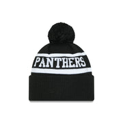 New Era Beanie NRL 2025 Black White Team Penrith Panthers