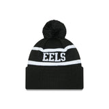 New Era Beanie NRL 2025 Black White Team Parramatta Eels