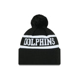 New Era Beanie NRL 2025 Black White Team Dolphins
