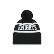 New Era Beanie NRL 2025 Black White Team Newcastle Knights