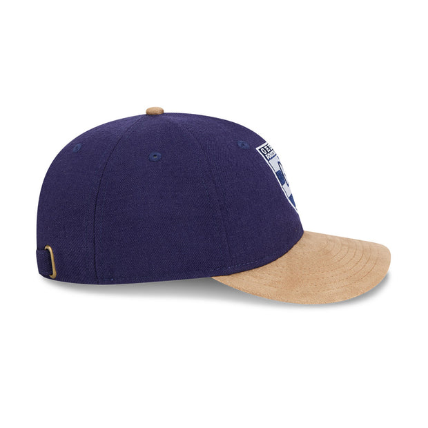 New Era 9Fifty Retro Crown Strapback AFL 2025 Team Retro Contrast Geelong Cats