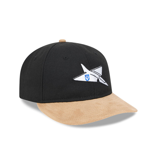 New Era 9Fifty Retro Crown Strapback AFL 2025 Team Retro Contrast Essendon Bombers