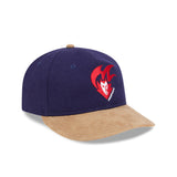 New Era 9Fifty Retro Crown Strapback AFL 2025 Team Retro Contrast Melbourne Demons