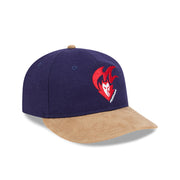 New Era 9Fifty Retro Crown Strapback AFL 2025 Team Retro Contrast Melbourne Demons