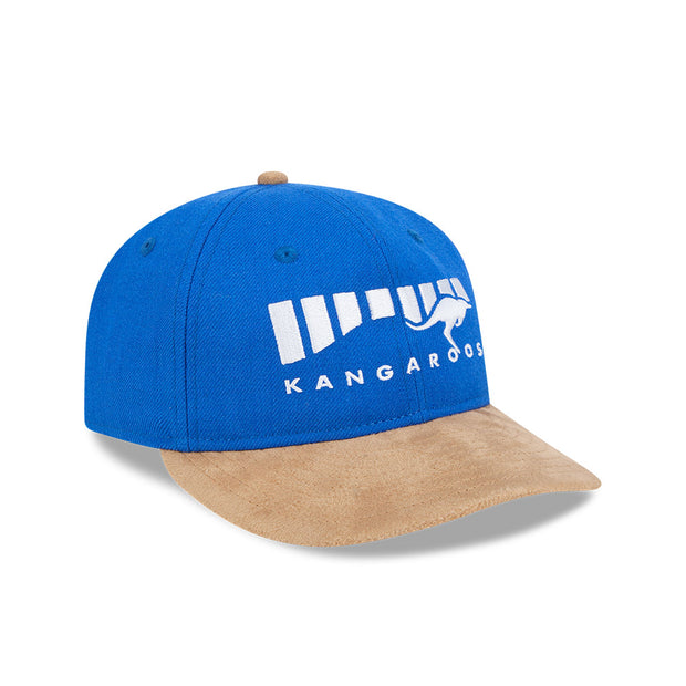 New Era 9Fifty Retro Crown Strapback AFL 2025 Team Retro Contrast North Melbourne Kangaroos