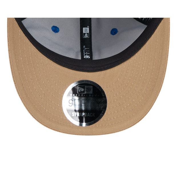New Era 9Fifty Retro Crown Strapback AFL 2025 Team Retro Contrast North Melbourne Kangaroos