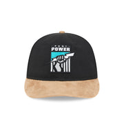New Era 9Fifty Retro Crown Strapback AFL 2025 Team Retro Contrast Port Adelaide Power