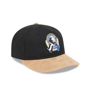 New Era 9Fifty Retro Crown Strapback AFL 2025 Team Retro Contrast Collingwood Magpies