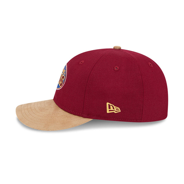 New Era 9Fifty Retro Crown Strapback AFL 2025 Team Retro Contrast Brisbane Lions