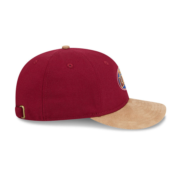 New Era 9Fifty Retro Crown Strapback AFL 2025 Team Retro Contrast Brisbane Lions