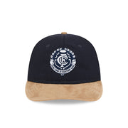 New Era 9Fifty Retro Crown Strapback AFL 2025 Team Retro Contrast Carlton Blues