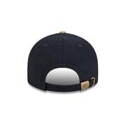 New Era 9Fifty Retro Crown Strapback AFL 2025 Team Retro Contrast Carlton Blues