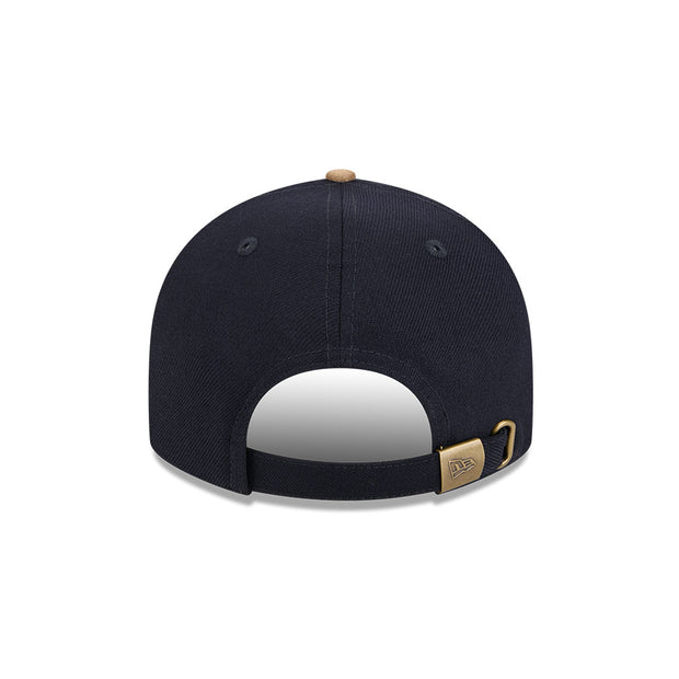 New Era 9Fifty Retro Crown Strapback AFL 2025 Team Retro Contrast Carlton Blues