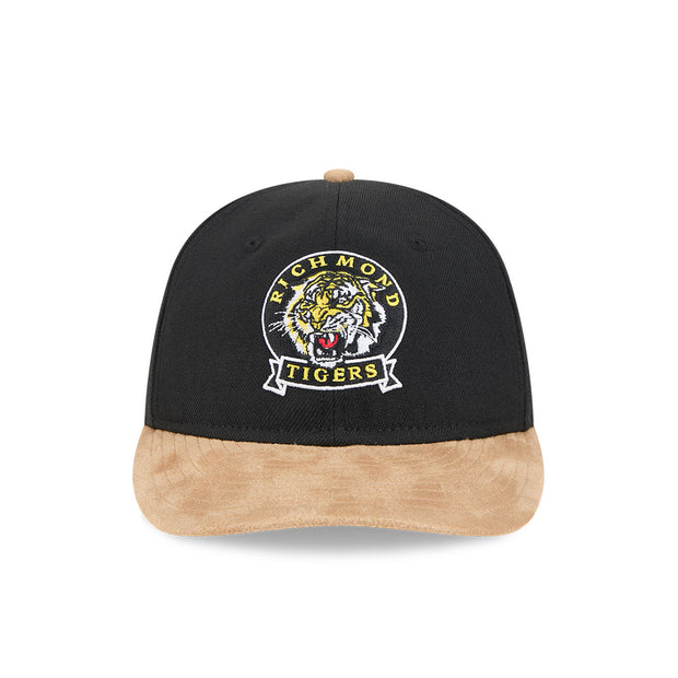 New Era 9Fifty Retro Crown Strapback AFL 2025 Team Retro Contrast Richmond Tigers