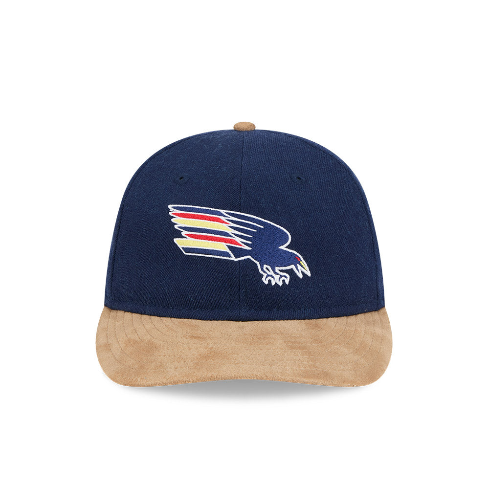 New Era 9Fifty Retro Crown Strapback AFL 2025 Team Retro Contrast Adelaide Crows