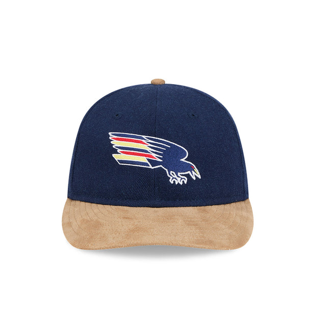 New Era 9Fifty Retro Crown Strapback AFL 2025 Team Retro Contrast Adelaide Crows