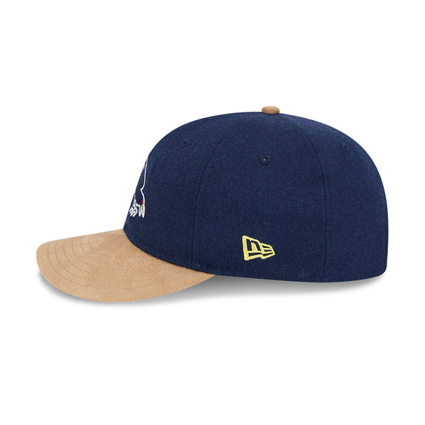 New Era 9Fifty Retro Crown Strapback AFL 2025 Team Retro Contrast Adelaide Crows