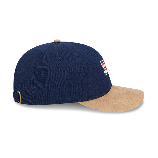 New Era 9Fifty Retro Crown Strapback AFL 2025 Team Retro Contrast Adelaide Crows