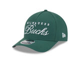 New Era 9Forty M-Crown A-Frame NBA Draft 2025 Milwaukee Bucks OTC