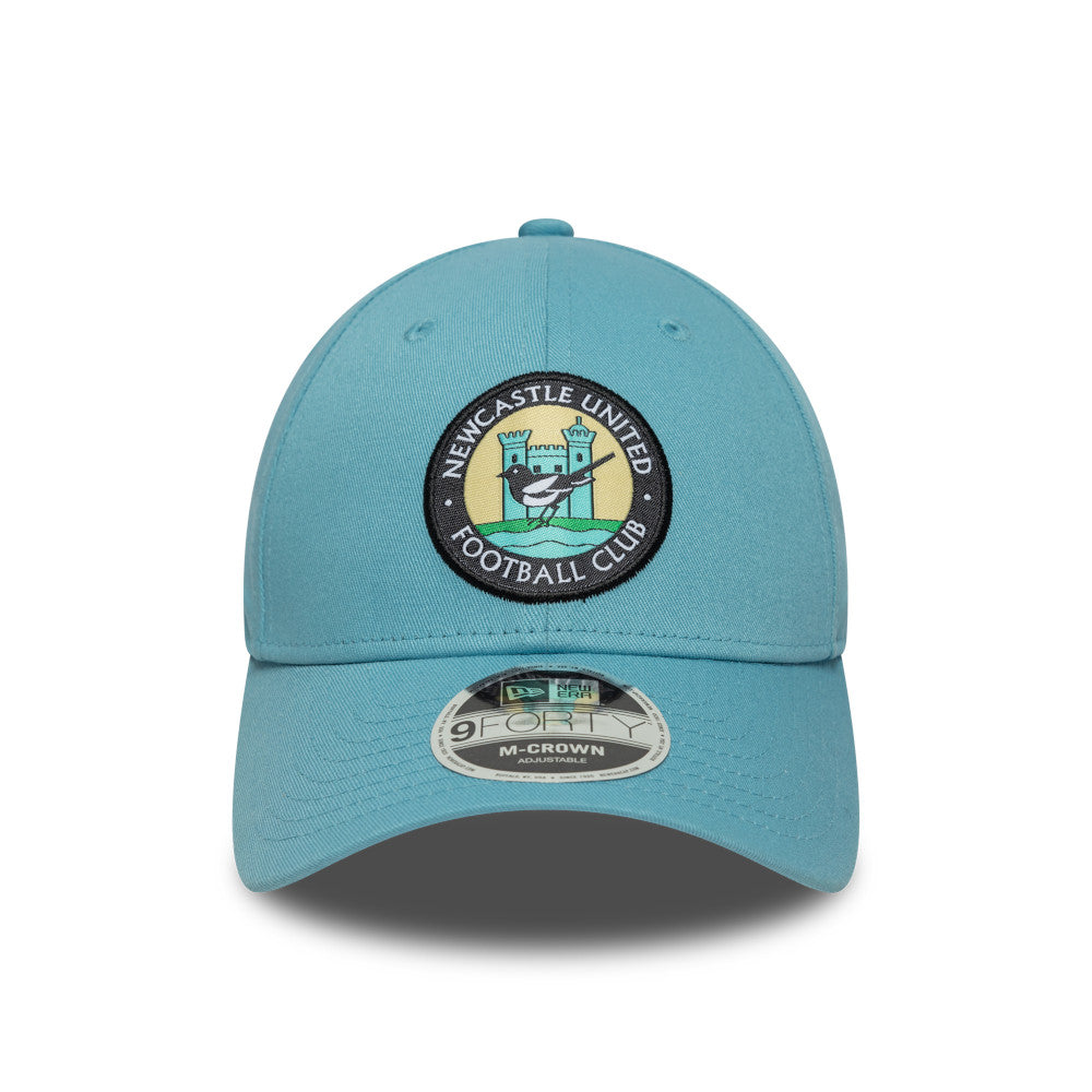 New Era 9Forty Mid Crown EPL Retro Newcastle United FC Pastel Blue