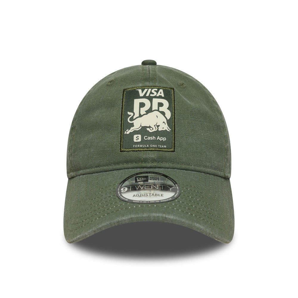 New Era 9Twenty F1 Washed Visa Cash App Racing Bulls Dark Green