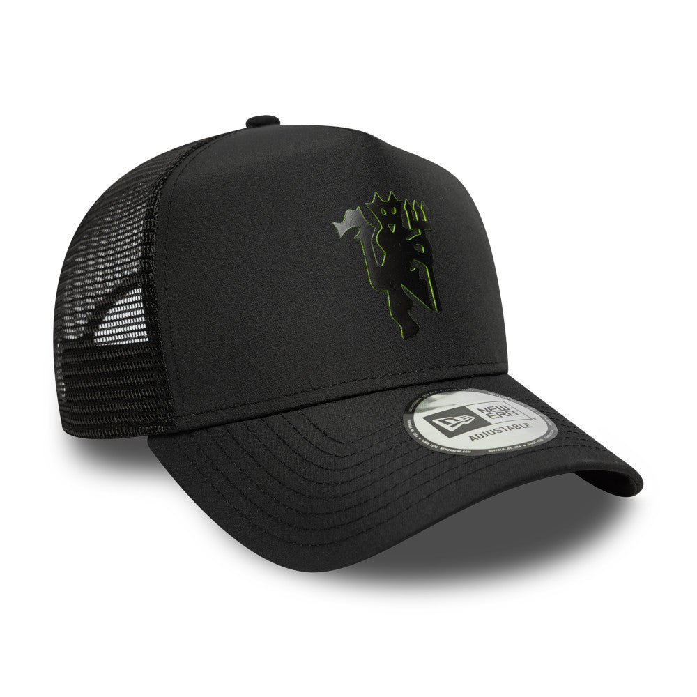 New Era 9Forty E-Frame Trucker EPL HD Keyline Manchester United FC Black